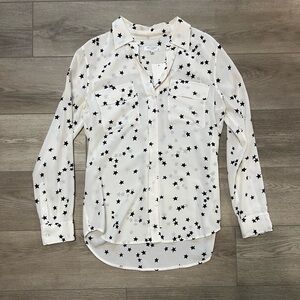 Equipment Star Print Blouse
